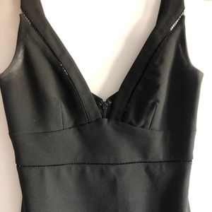 Elizabeth and James Black cocktail dress